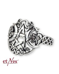 Ring mit Pentagramm und Mond - vergleichen und g&uuml;nstig kaufen